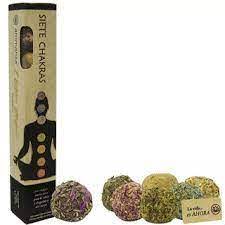 Foto de ESFERAS ORGANICAS 7 CHAKRAS AROMANZA