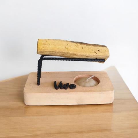 Foto de QUEMADOR DE PALO SANTO MADERA