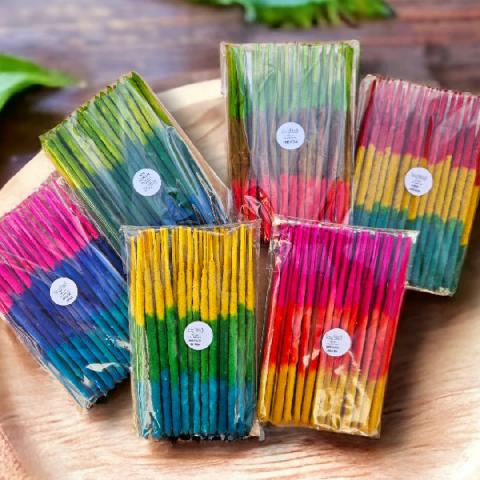Foto de SAHUMERIO TRIPLE EMPASTE X50 FULL COLOR/ MIL AROMAS