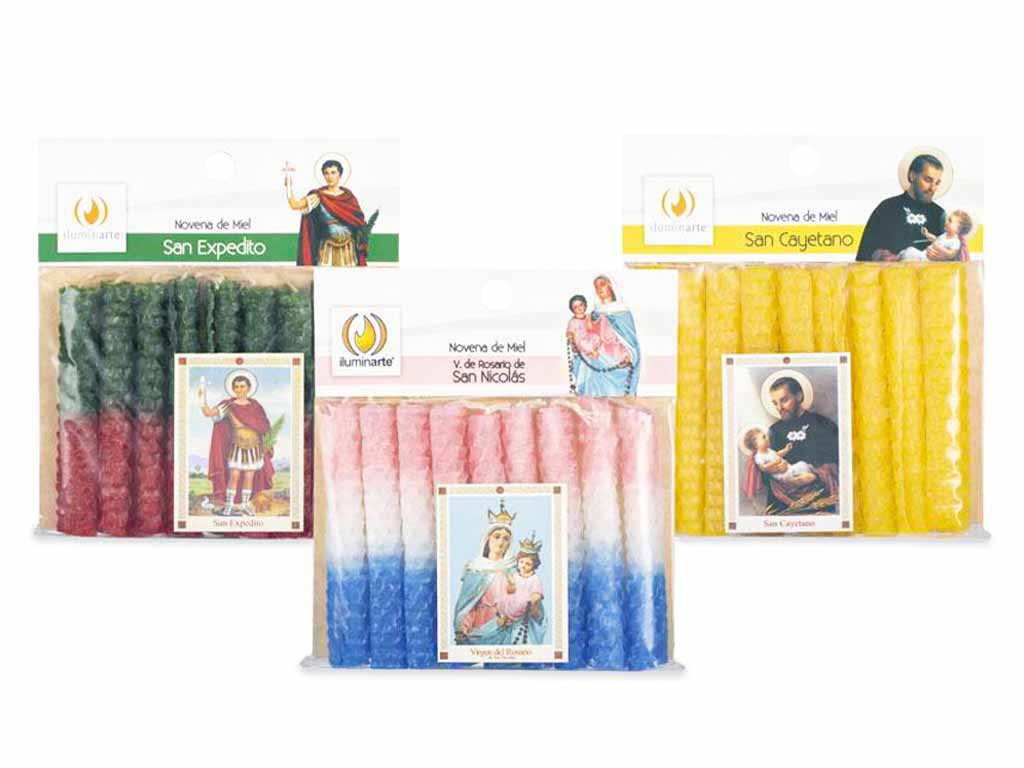 Foto de VELAS NOVENAS DE MIEL