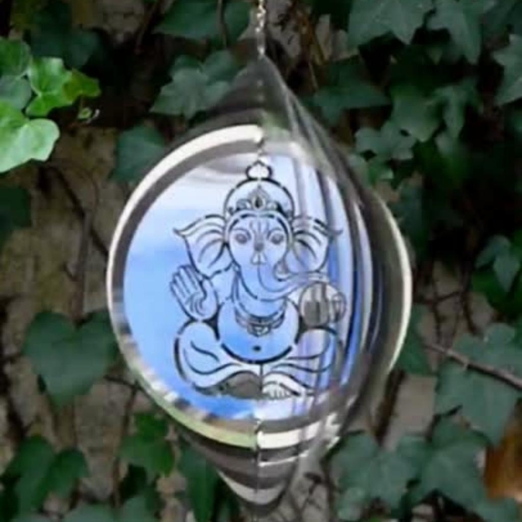 Foto de COLGANTE GANESHA (ACERO INOX.) 20 CM.